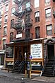 New York Lower East Side Tenement Museum’s landmark tenement building at 97 Orchard Street