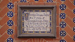 Archivo:Placa Academia Bellas Artes Puebla