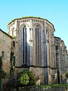 Pontevedra capital Iglesia de Santa Clara ábside
