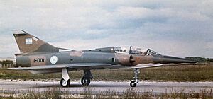 Archivo:Primer Mirage III en Argentina