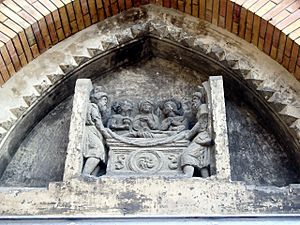 Archivo:Relieve convento del Santo Sepulcro