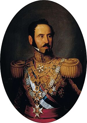 Archivo:Retrato de Baldomero Espartero, príncipe de Vergara (Palacio del Senado de España)