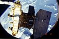 STS-41-G ERBS deployment