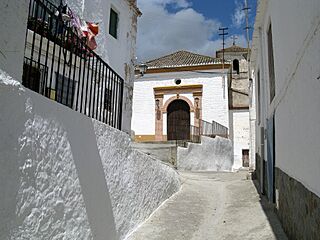 The Church of St Sebastian, Bayacas, Granada Province, Andalucía, Spain (26645868755).jpg