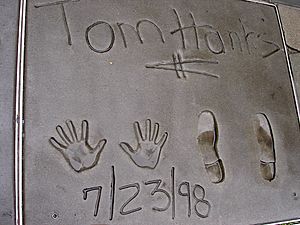 Archivo:Tom Hanks - footprint