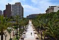 Vista del parc de l'Aigüera, Benidorm