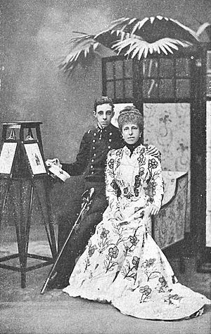 Archivo:Último retrato de SS.MM, la reina regente y el rey D. Alfonso XIII, de Franzen