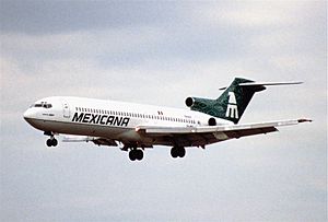 12dw - Mexicana Boeing 727; XA-MXI@MIA;31.01.1998 (5397440411).jpg
