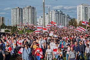Archivo:2020 Belarusian protests — Minsk, 13 September p0007