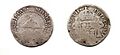 2 reales de Zacatecas de 1811 (anverso y reverso)