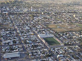 Aerial view of General Roca