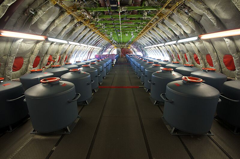 Airbus A380 MSN4 cabin