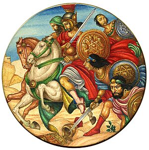 Archivo:Arthur Szyk (1894-1951). Bar Kochba (1927), Paris
