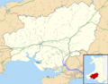 Carmarthenshire UK location map