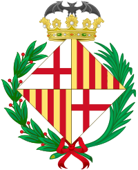 Archivo:Coat of Arms of Barcelona - Caironat (19th Century-1931)
