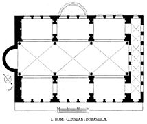 Dehio 6 Basilica of Maxentius Floor plan