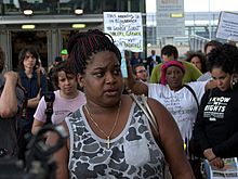 Erica Garner at 2016 protest.jpg