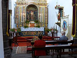 Ermita de San Juan Bautista en iglesia de San Francisco, Puerto de la Cruz, Tenerife, Canarias, España