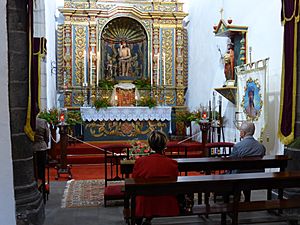 Archivo:Ermita de San Juan Bautista en iglesia de San Francisco, Puerto de la Cruz, Tenerife, Canarias, España