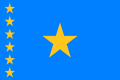 Flag of the Democratic Republic of the Congo (2003-2006)