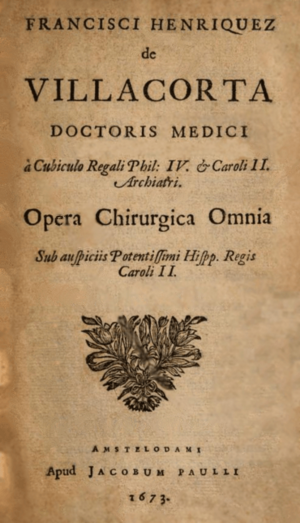 Archivo:Francisco Enríquez de Villacorta (1673) Opera Chirurgica Omnia