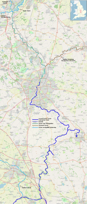 Archivo:GUC Leicester Line & Soar Navigation map