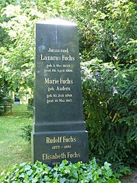 Archivo:Grabstätte Lazarus Fuchs
