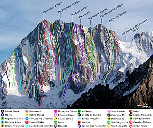 Archivo:Grandes Jorasses - Tracé des voies