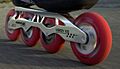 Inline skate wheels