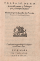 Juan Pérez de Moya (1573) Tratado de Astronomia, Cosmographia y Philosophia Natural