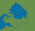 Lake Ladoga as part of Ancylus Lake