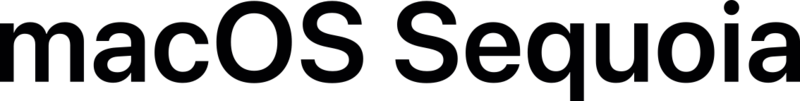 MacOS Sequoia Logo 2024