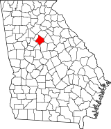 Map of Georgia highlighting Newton County.svg