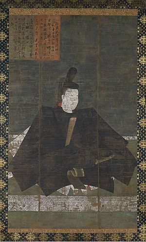Archivo:Minamoto no Yoritomo hanging scroll painting 14th century