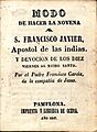 Ochoa Novena S. Fco. Javier (1847)