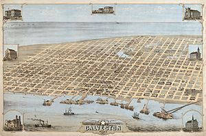Archivo:Old map-Galveston-1871