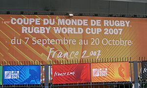 Archivo:Panneau Coupe du monde de rugby 2007