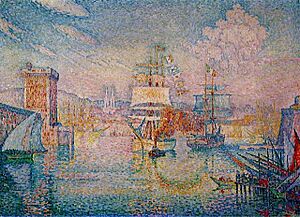 Archivo:Paul Signac Entrée du port de Marseille