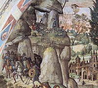 Pinturicchio - The Adoration of the Shepherds (detail) - WGA17779