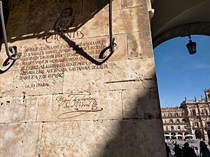 Archivo:Plaza Mayor de Salamanca en octubre de 2022 55