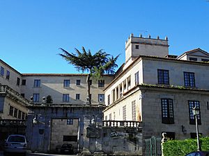 Archivo:Pontevedra capital Parador casa del Barón de casa Goda
