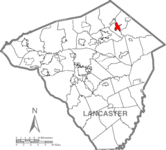 Reamstown, Lancaster County Highlighted.png