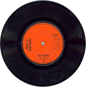 Archivo:Simon and Garfunkel Mrs Robinson UK EP