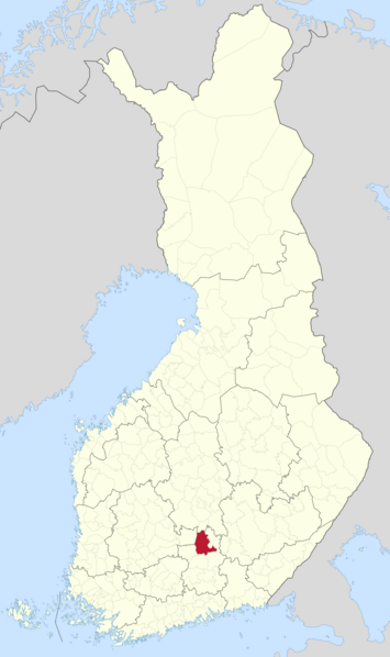 Sysmä sijainti Suomi