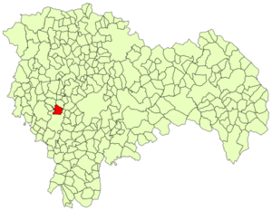Archivo:Tórtola de Henares Guadalajara - Mapa municipal
