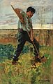 The spader (1889), by Plinio Nomellini