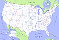 US map - rivers and lakes3