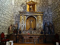 09c Sardon iglesia san Juan Bautista altar mayor ni