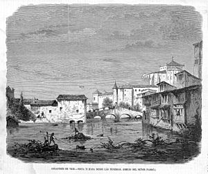 Archivo:1863-12-06, El Museo Universal, Desastres de Vich, Vista tomada desde las Tenerías