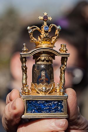 Archivo:A Virxe do Cristal Vilanova dos infantes Celanova Galicia (Spain)-4